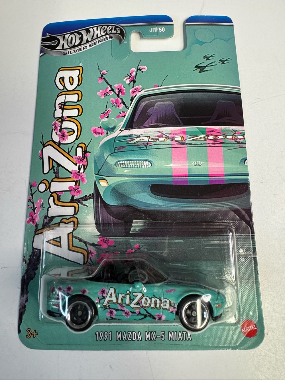 Hot Wheels Silver Series ARIZONA 1991 MAZDA MX-5 MIATA